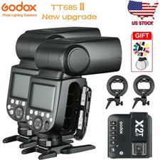 US Godox 2 TT685II-N 2.4G TTL HSS Flash Speedlite Bracket X2T-N Trigger Fr Nikon