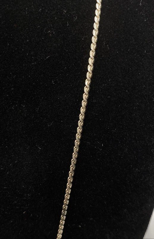 Sterling Silver Smoky Quartz & Mop Floral Shell Pendant Necklace 30.9g - Image 2 of 4