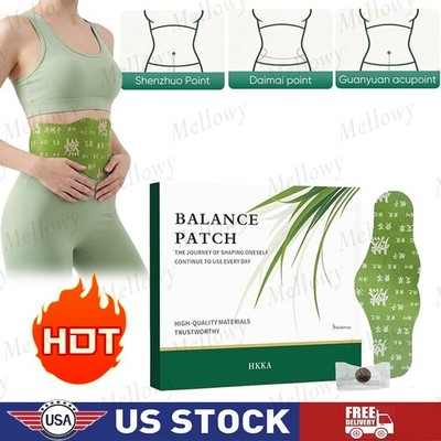 1box/5pcs Herbal Balance Patch,Comfortable Adhesive Design,Easy Topical Use~NEW