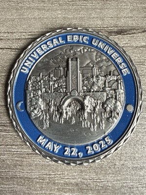 Universal Epic Universe Attraction Operations Opening Team Coin