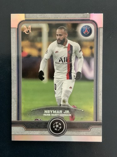 2019-20 Topps Museum Collection UEFA Neymar Jr Refractor #36 PSG