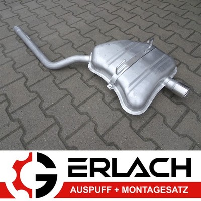 Auspuff für BMW Mini Cooper 1.6 i 16V Schrägheck Cabrio Endschalldämpfer 5551