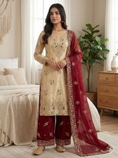 Pakistani Dress Salwar Kameez Ready To Wear Suits Indian Wedding Party Bollywood