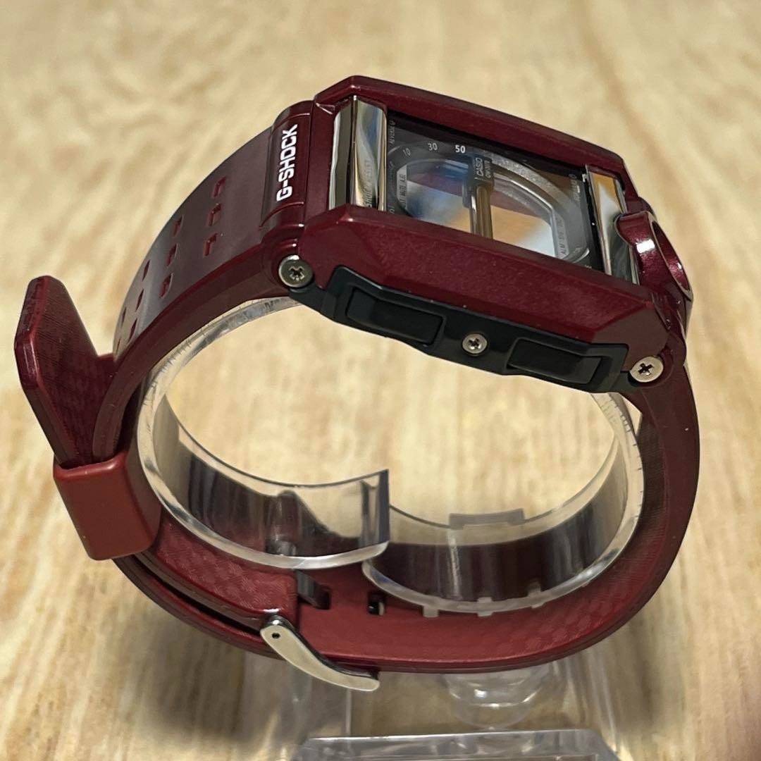 【完動美品】G-SHOCK G-8100Bワインレッド／デュアルイルミネーター 楽天市場】G-SHOCK 腕時計 カシオ G-8100シリーズ デュアル