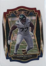 2020 Panini Select Premier Level Tri-Color Prizm Die-Cut Mekhi Becton #190 10cj