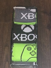XBOX Men's Crew Socks 3PR Microsoft Gaming Gear Socks Shoe Size 8 to 12