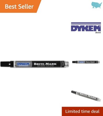Quick Drying Black Paint Marker - Brite-Mark Regular Line for Artists & Crafters