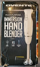 OVENTE Electric Immersion Hand Blender 300 Watt 2 Mixing Speed New HS560W