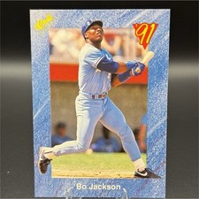 Classic 1991 Update Blue Bo Jackson #T48 Kansas City Royals Baseball Card