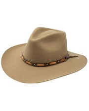 Stetson Hutchins 3X Wool Felt Cowboy Hat - SWHUTC403420 Stone