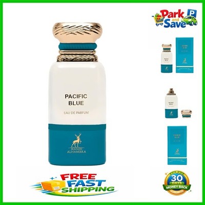 Maison Alhambra Pacific Blue Eau De Parfum 2.7 Fl Oz - Refreshing Unisex Scent