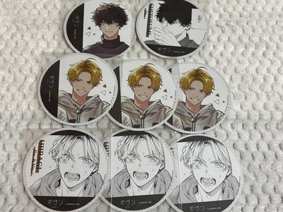 Shizuragi Hiiragi Givun Collaboration Cafe Anica Cafe Coaster 14+ Soft Figure