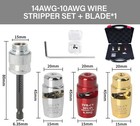 Wire Stripper for Drill Automatic Wire Twister Electrician Tool 6 Piece Kit — photo 7