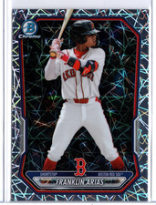 2026 Bowman Chrome Mega Box Franklin Arias #BCP-27 Mojo Refractor Red Sox