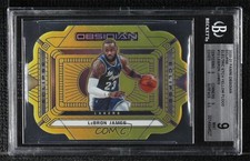 2020 Obsidian Eclipse Electric Etch Yellow Flood LeBron James #10 BGS 9 MINT 4vc