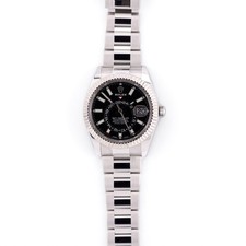 Rolex Sky-Dweller 326934 Black Dial Oyster Bracelet 2021 Full Set 42mm