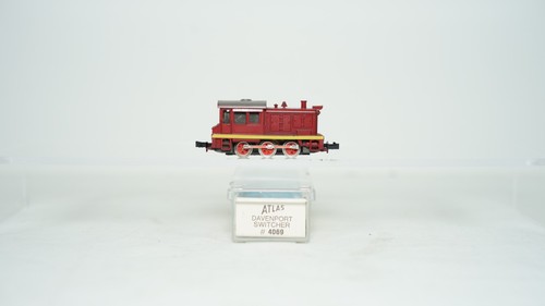 Motor de vapor conmutador Atlas escala N Davenport #4069 B2 | Condition: For parts or not working