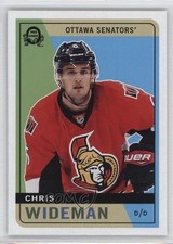 2017-18 O-Pee-Chee Retro Blank Back Chris Wideman #168 0nr3