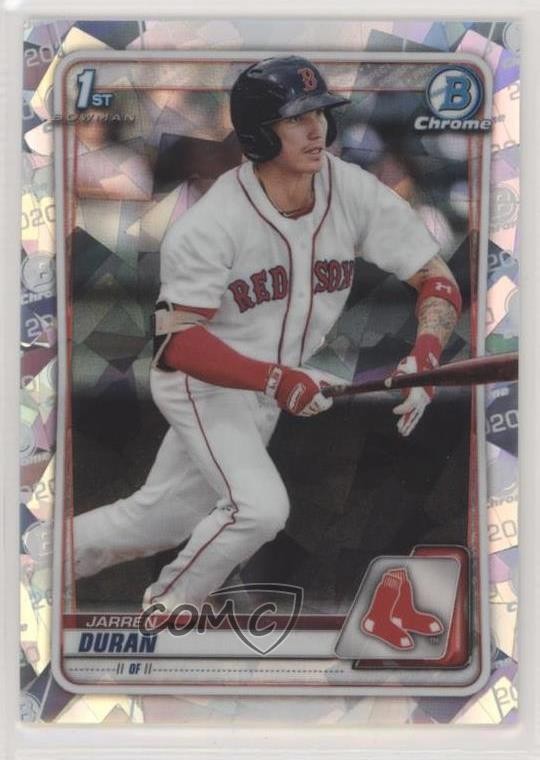 2020 Bowman Chrome Prospects Atomic Refractor Jarren Duran #BCP-144 0e1j