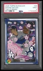 Shohei Ohtani 2025 Topps Tokyo Series Takashi Murakami #25 Pitching PSA 9