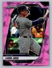 Aaron Judge 2025 Panini Prizm #26 Pink Ice Prizms Yankees