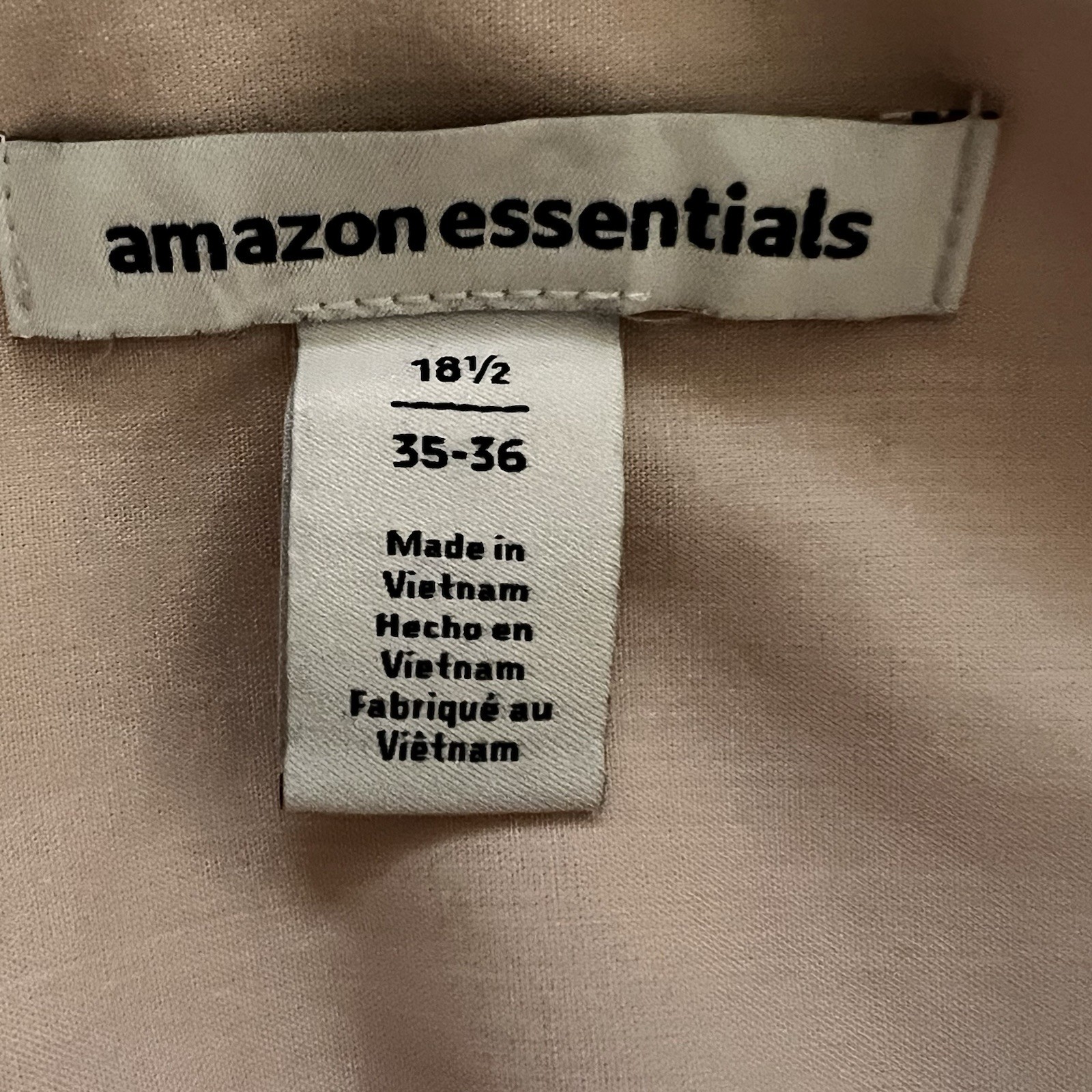 Amazon Essentials Mens Button Down Shirt 2XL 18.5… - image 12