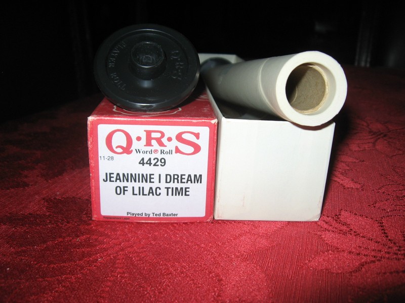 Jeannine I Dream Of Lilac Time - QRS Player Piano Roll #4429: Hear It Play!