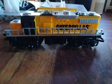 Vintage 1992 Toy State Caterpillar Cat 2 Piece Train: Engine  Caboose