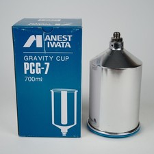 Anest Iwata Pcg-7 700ml Gravity Feed Cup Pcg-7e-2.ta G14b Aluminum Paint Cup