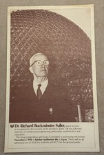 BUCKMINSTER FULLER 1978 GEODESIC ROCK CONCERT POSTER AUSTIN TEXAS - GUINEA PIG B BUCKMINSTER FULLER 1978 GEODESIC ROCK CONCERT POSTER AUSTIN TEXAS - GUINEA PIG B