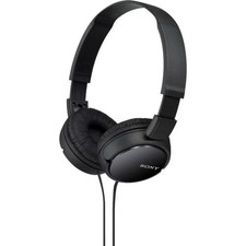 Sony ZX Series Wired On-Ear Headphones Black MDR-ZX110