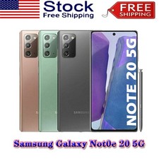 New Sealed Samsung Galaxy Note 20 5G N981U 128GB Unlocked Verizon AT T GSM CDMA