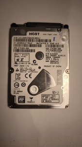 Festplatte HGST 500GB HTS725050A7E630 7200Rpm 32MB Sata III 2.5'' Zoll