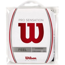 Brand New Wilson Pro Overgrip FEEL 20x Tennis Over Grip - BLACK