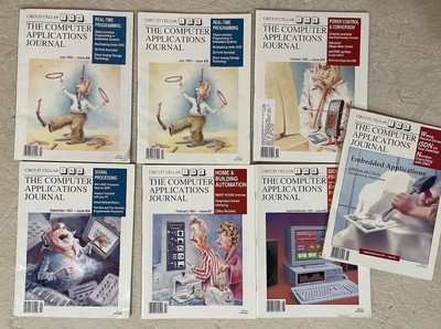 7  Circuit Cellar Ink Computer Applications Magazines 1991/1993