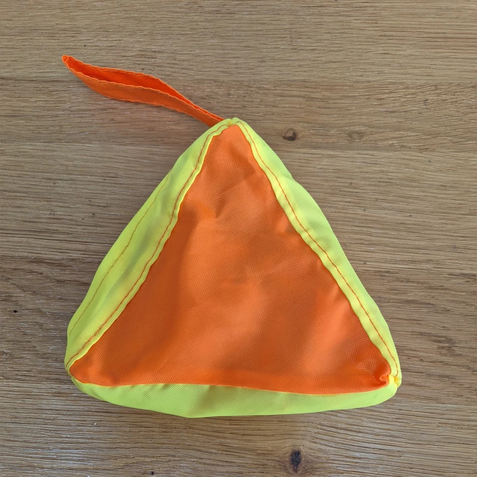 Triominos Sunshine Travel Game with Orange Tiles Rare Portable Complete in Bag - Image 3 of 4