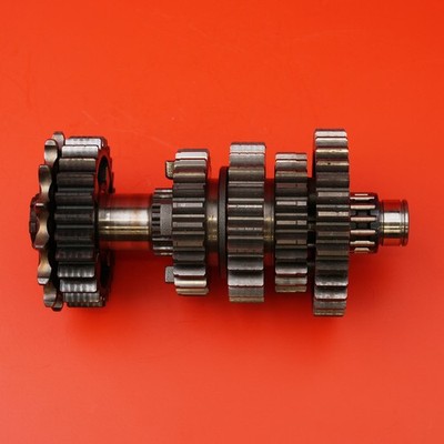 Kx250純正クランクシャフト 1998 94-98 KAWASAKI KX250 KX 250 Transmission Gears Shaft Shift