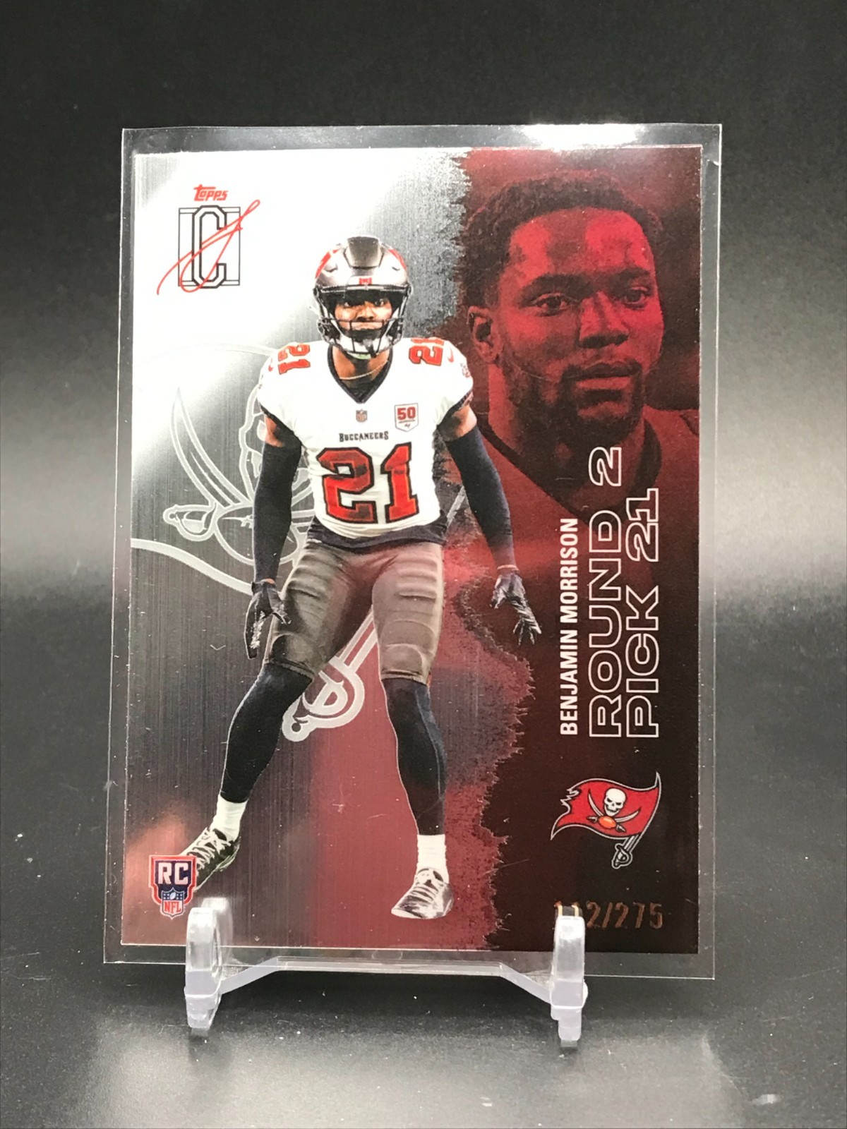 BENJAMIN MORRISON 2025 TOPPS SIGNATURE CLASS ROOKIE SILVER /275 #148