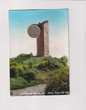 CASTELNUOVO - CEVA Wedge - Ancient Tower - era colors! FG VG 1970