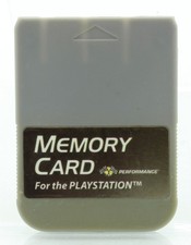 Performance - PlayStation 1 PS1 Memory Card