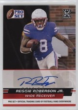 2022 Leaf Pro Set Draft Auto Red Reggie Roberson Jr #PSA-RR2 Auto 12b5