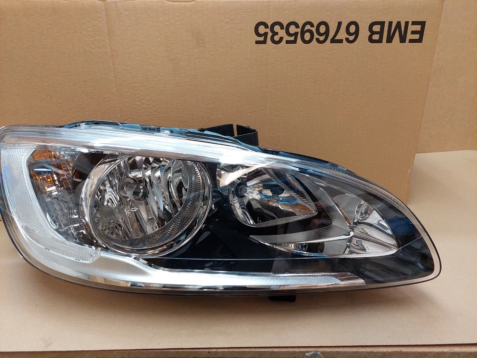 Faro delantero derecho conductor Volvo S60 V60 2010-2018 31420118 genuino NUEVO Foto 3 de 4