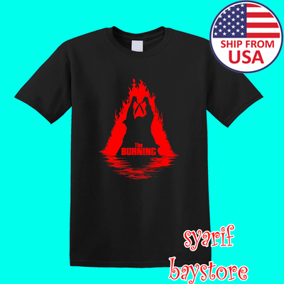 #ad #ad The Burning Horror Movie Men#x27;s Black Size S to 5XL $15.03
