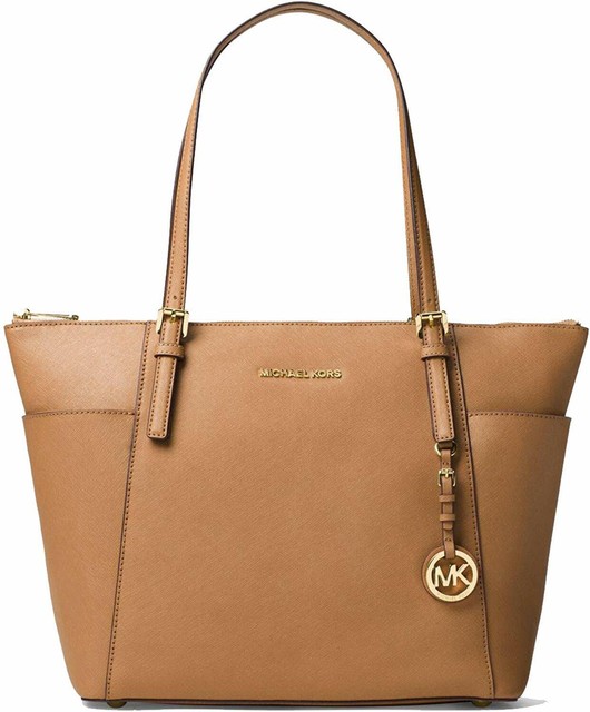michael kors jet set large saffiano leather tote