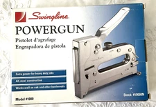 Swingline Heavy Duty Powergun Stapler Stock #10060N Steel Construction New