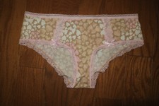 L VINTAGE VICTORIA'S SECRET DREAM ANGELS PANTIES HIPHUGGER NWT