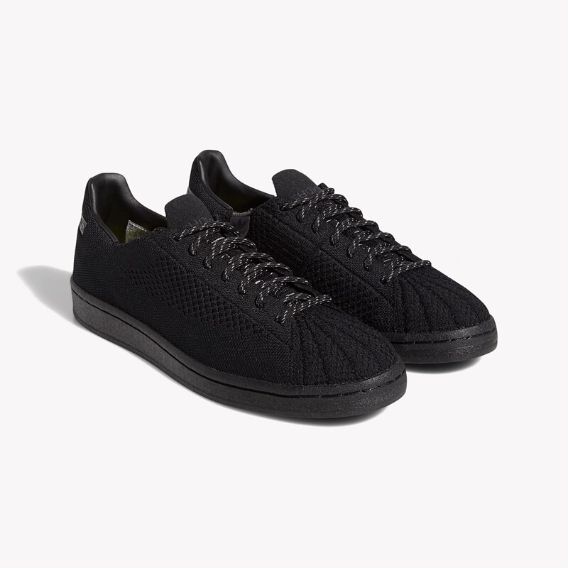 Adidas Pharrell Williams Superstar PR Triple Black Men's Shoes