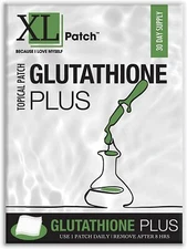 Glutathione Plus Topical Patch- Antioxidant, Skin Health, Immune Support, Detox