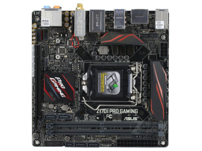 For ASUS Z170I PRO GAMING motherboard LGA1151 DDR4 32G HDMI+DP M-ATX  tested ok
