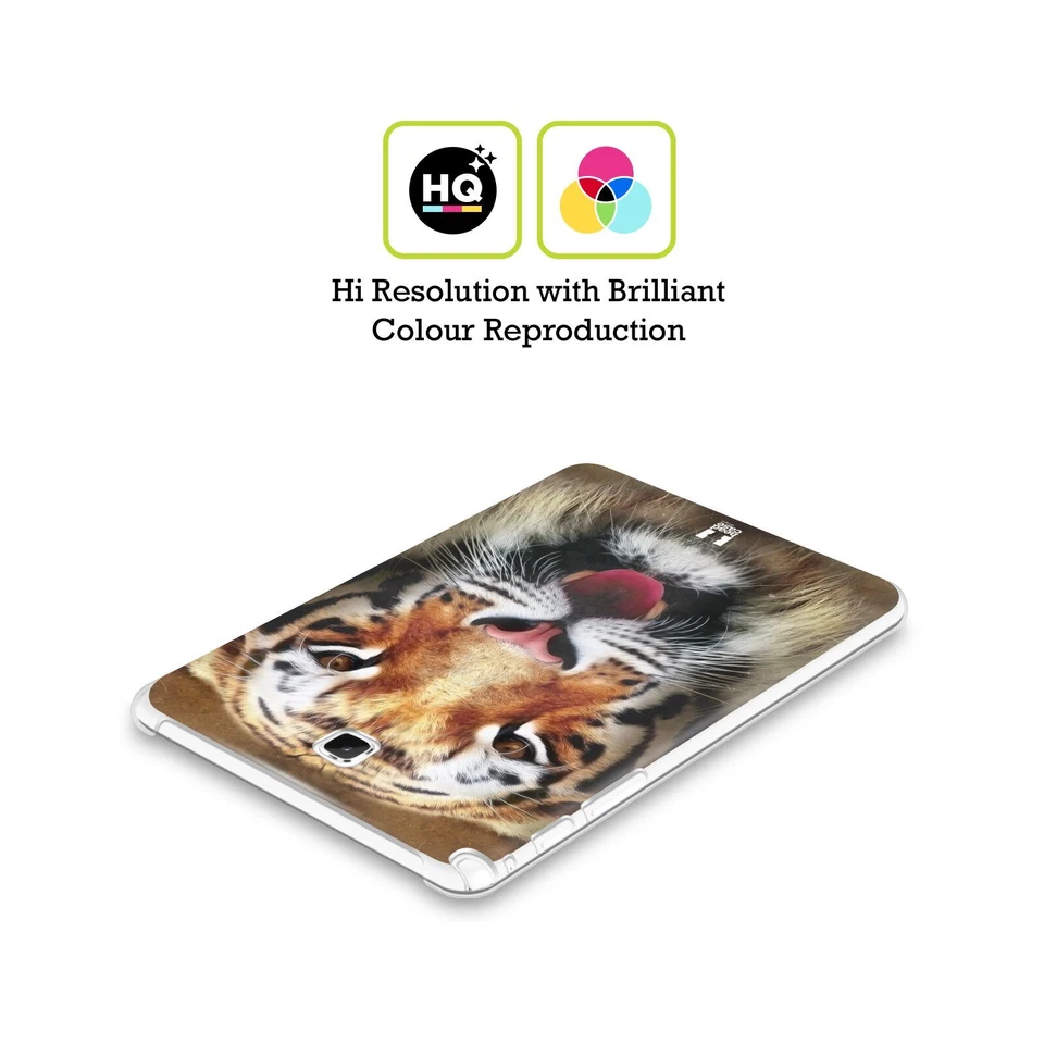 HEAD CASE DESIGNS ANIMAL FACES HARD BACK CASE & WALLPAPER FOR SAMSUNG TABLETS 1 - Image 2 of 4